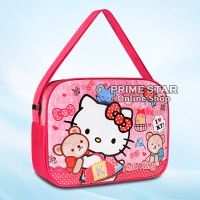 Jual TAS ANAK SELEMPANG SEKOLAH KARAKTER HELLO KITTY D-01 Murah