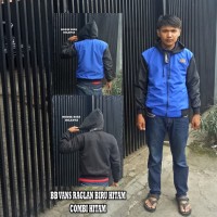 Jual Jaket Cibaduyut | Jampper | Murah | Vans Bb Raglan Biru Hitam Bukan Murah