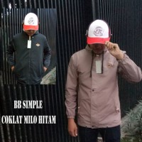 Jual Jaket Cibaduyut | Jampper | Murah | Vans Bb Simple Coklat Milo Hitam Murah