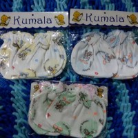 SET SARUNG TANGAN DAN KAOS KAKI BAYI MOTIF DAN POLOS MERK KUMALA