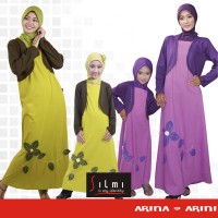 Baju Couple Family 2017, Baju Couple Ibu dan Anak Online, Gamis Silmi