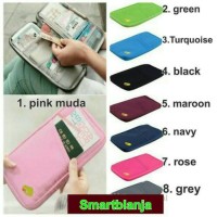 Jual Korean Passport Wallet Card ID Holder Organizer Dompet Paspor Murah
