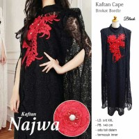 Jual kaftan cape brukat Murah