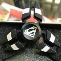 Jual 53 - Fidget Spinner Superman Hand Spinner Keren Impor Murah New Murah