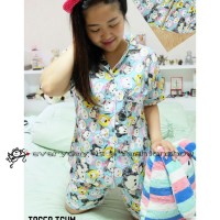 Jual KP352 Std Tosca Tsum Pajamas Setelan Wanita 0141 KODE TYR408 Murah