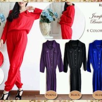 Jual HV12036 Jumpsuit Basic Pocket KODE BIS12090 Murah