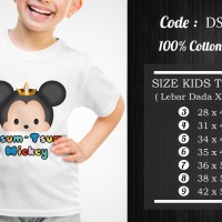 Jual OP271 Kaos Baju Anak Tsum Tsum 13 MotifDesign KODE Bimb748 Murah