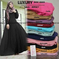 Jual KP717 Luxury basic abaya Bisa Custom KODE TYR773 Murah