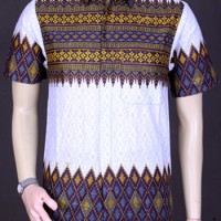 Jual Baju Batik, Kemeja Batik, Baju Batik Songket Modern 3697 Murah