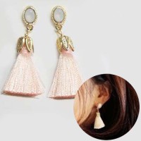 Jual Anting Korea Butterfly Female Earrings Tassel Fashion Earrings REA487 Murah