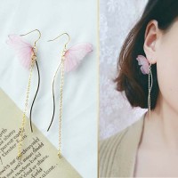 Jual Anting Korea Curved Butterfly Earrings JUN014 Murah
