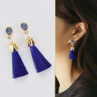 Jual Anting Korea Butterfly Tassel Fashion Earrings JUN236 Murah