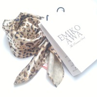 Jual Kerudung Segiempat Motif Macan satin / Hijab / Jilbab / Square Murah