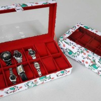 Jual BOX JAM TANGAN ISI 12 - GREAT HANDMADE Murah