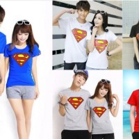 Jual New Superman (putih, hitam, abu, merah, biru) Murah