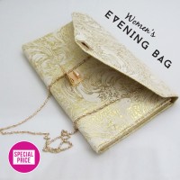 Jual Gold Clutch - Tas Wanita Tas Pesta Murah Import Handbag Murah