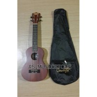Jual UKULELE CONCERTO FRET 18 COKLAT TUA FREE TAS DAN PICK Murah
