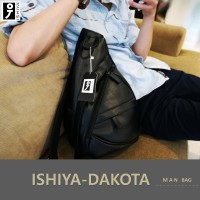 Jual Tas Selempang Pria Impor Kulit Korea Style. -Tas Ishiya DAKOTA- Murah