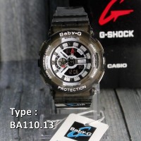 Jual Baby G Sherina Black/Hitam BA120.O Casio Grade original , Kualitas Murah