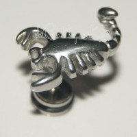 Anting Pria | Cowok| Lelaki Titanium Steel Scorpion (per 1 buah)