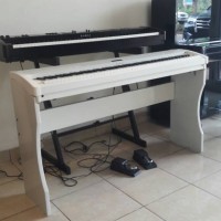 Piano digital Kawai es8 Paket Stand Kayu Hitam/Putih
