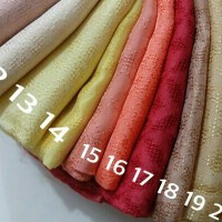 Jual kain batik katun viscose polos 1.7 Murah