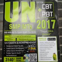 Jual Buku UN SMP 2017 plus CD Murah