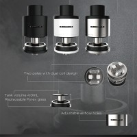 Jual Authentic Kangertech DOTA RDTA atomizer 25 mm ecig vape vaping vapor Murah