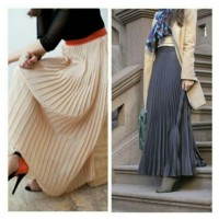 Jual Rok Plisket / Pleated Skirt Murah