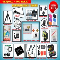 Jual Paket Lengkap Xiaomi Yi Black Edition With 3 Way Monopod Bonus Murah
