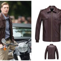 Jaket Kulit Semi Leather Jacket Garut Pria Cowok Custom Formal Hitam