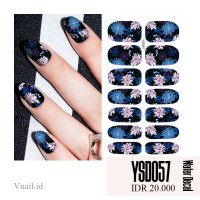 Jual Water Decal / Stiker Kuku Air / Nail Sticker (YSD057) Murah
