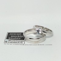 cincin kawin couple palladium R3768