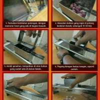 Jual Alat Pengiris Bawang/Pemotong Kentang Manual Stainles Stell(Serbaguna) Murah