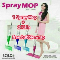 Jual SPRAY MOP ULTIMA 2 Kain BOLDE Stainless Alat Pel Lantai Super Mop Murah