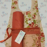 Jual Mukena Zahra Katun Jepang Motif (KJ0043) Murah
