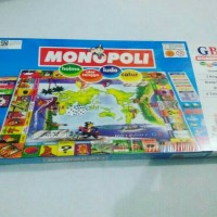 Jual mainan jadul monopoli halma ludo catur dan ular tangga Murah