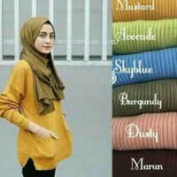 Jual Pocky Sweater, Baju Wanita Rajut Halus, Murah Bagus Murah