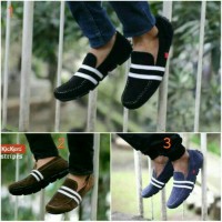 Jual KICKERS SLIP ON SANTAI PRIA | Casual Loafers Suede | Nike Adidas Murah