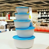 Jual IKEA REDA Food Container / Kotak Makanan Set 5 pcs Murah