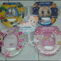 Jual Soft baby potty seat with handle karakter disney Murah