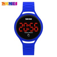 Jam Tangan Pria Wanita LED SKMEI 1230 Original Anti Air 30M - Blue