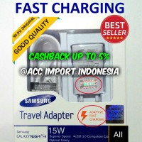 Jual Fast Charging 2A Samsung Galaxy Original Charger Note 4 5 S6 7 Garansi Murah