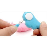 Jual Guardian Angel Wing Alarm Safety Keychain Gantungan Kunci Hadiah Natal Murah