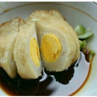Jual pempek mentah siap goreng sudah gratis kuah (harus direbus) Murah