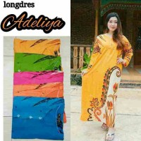 Jual LONGDRESS ADELIYA/ DASTER MURAH/ GROSIR BATIK PEKALONGAN Murah