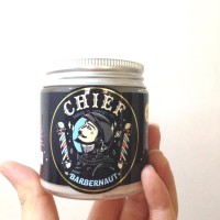 Jual POMADE CHIEF BARBERNAUT SPACE CLAY STRONG HOLD 4.2 OZ + FREE SISIR Murah