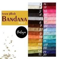Jual INNER JILBAB - BANDANA RAJUT ANTI PUSING / BANDANA INNER JILBAB Murah