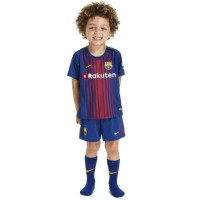 Jual JERSEY BAJU KAOS KOSTUM BOLA ANAK BARCELONA HOME 2017/2018 Murah