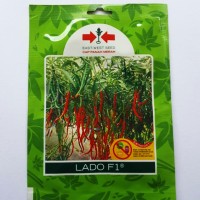 1 Pack 150 Benih Bibit Cabe Cabai Keriting Lado F1 Cap Panah Merah